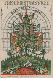 Julgranen eller The Merry Bells Polka av C A Cramer