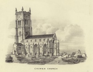 Kyrkan St Peter och St Paul i Cromer av English School