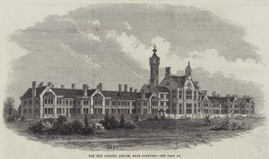 The City Lunatic Asylum, nära Dartford av English School