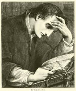 The Clerke of Oxenforde (gravyr) av English School