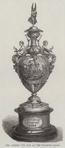 Clifden Cup, vunnen vid Stamford Races (gravyr) av English School
