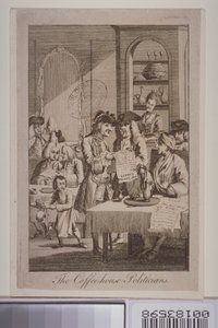Kaffehuspolitikerna, 1772 av English School