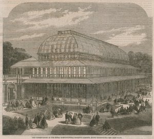 Konservatoriet i Royal Horticultural Society trädgårdar, South Kensington av English School