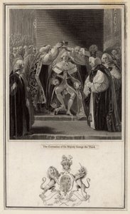 Hans Majestät George III:s kröning av English School