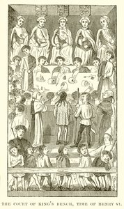 The Court of Kings Bench, Henry VI:s tid av English School