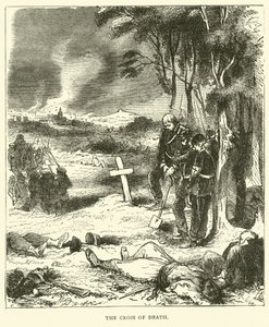 Dödens kors, september 1870 av English School