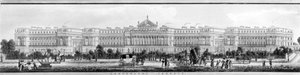 Cumberland Terrace, 1831 av English School