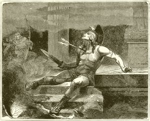 Alcibiades död av English School