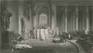 Caesars död, Julius Caesar av English School