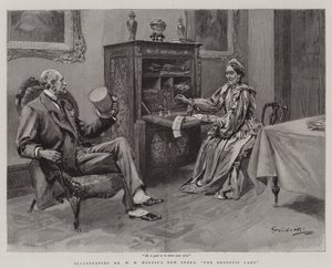 The Despotic Lady (gravyr) av English School