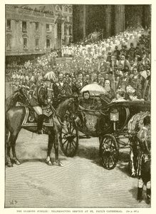 The Diamond Jubilee: Tacksägelsegudstjänst i St. Pauls Cathedral av English School