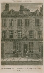 The Dirty Warehouse, bostad i Leadenhall Street, London, Nicholas Bentley, även känd som Dirty Dick av English School