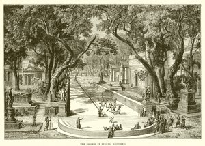 Dromos i Sparta, restaurerade av English School