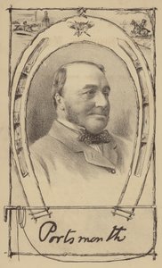 The Earl of Portsmouth (gravyr) av English School