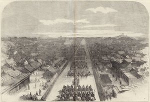 Earl of Elgins inträde i Pekin av English School