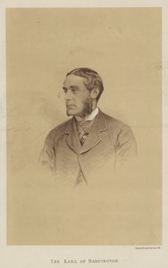 Jarlen av Haddington (litho) av English School