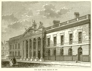Ostindiska huset 1803 av English School