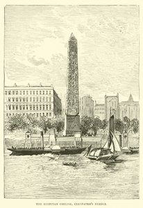 Den egyptiska obelisken, Cleopatras Needle av English School