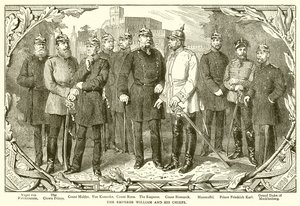 Kejsar William och hans hövdingar av English School