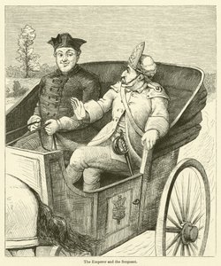 Kejsaren och sergeanten (gravyr) av English School