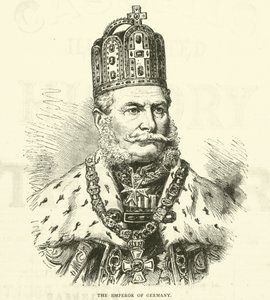 Kejsaren av Tyskland, december 1870 av English School