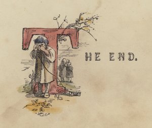 The End (färgad gravyr) av English School