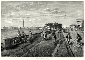 Esplanaden, Calcutta (gravyr) av English School