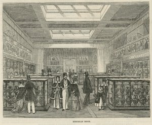 Etruskiska rummet i British Museum av English School