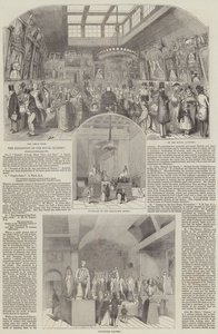 Kungliga Akademiens utställning (gravyr) av English School