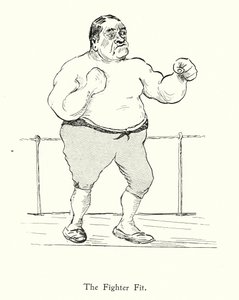 Fighter Fit; Ofta är det bitaren som biter (litografi) av English School
