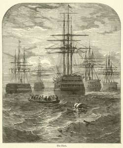 Flottan (gravyr) av English School