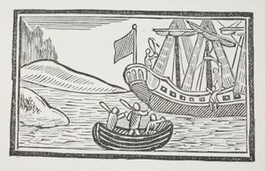 The Foreign Travels of Sir John Mandeville, illustration från Chap-books of the artonde århundrade av John Ashton, pub. 1882 av English School