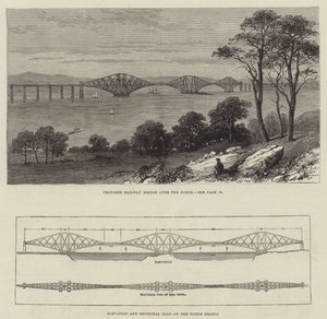 The Forth Bridge (gravyr) av English School