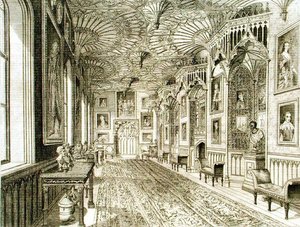 Galleriet, graverat av T. Morris, från 