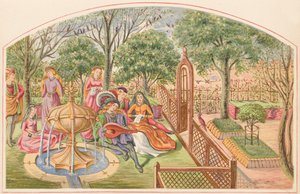 Der Garten von Deduit von English School