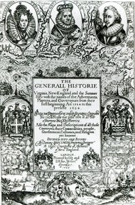 The General Histoire of Virginia, New England and the Summer Isles, 1624 swed av English School