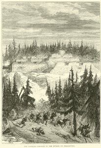 Tyskarna kontrollerade attacken mot Phalsbourg 1871 av English School