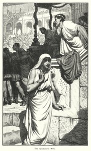 Gladiatorns hustru (gravyr) av English School