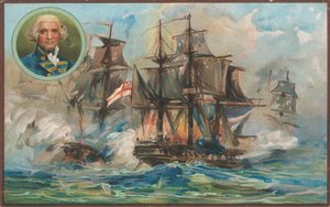 Den härliga 1 juni 1794 av English School