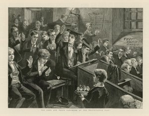 Gudarna och deras Ganymedes på Westminster Play av English School