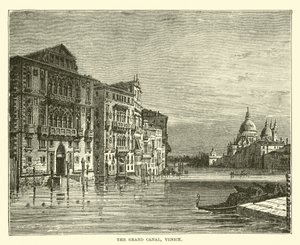 Canal Grande, Venedig av English School
