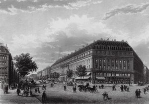 Grand Hotel, Boulevard des Capucines, Paris (gravyr) av English School