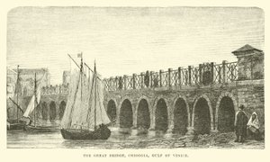 Den stora bron, Chioggia, Venedigbukten av English School