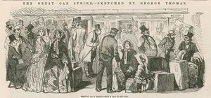 The Great Cab Strike: Ankomst av ett tåg - inte en taxi att få av English School