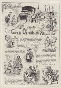The Great Dumbleton Elopement (gravyr) av English School