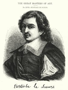 Den store konstmästaren, Eustace Le Sueur (gravyr) av English School