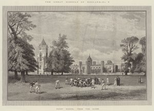 The Great Schools of England, Rugby School, from the Close (gravyr) av English School