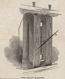 The Great Western Electric Telegraph: De spolade magneterna av English School