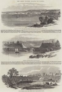 The Great Western Railway of Canada (gravyr) av English School