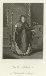 Den grekiska patriarken av Konstantinopel, 1700-talet av English School